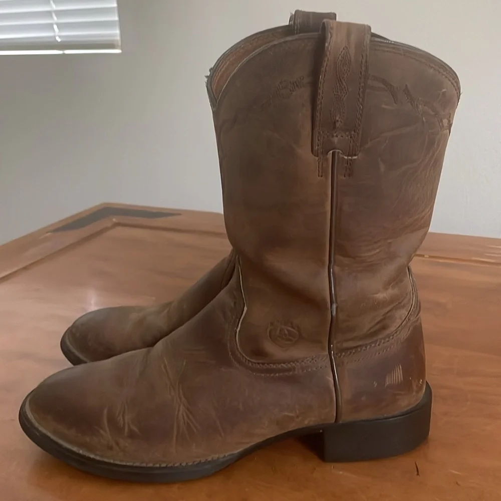 Ariat Leather Boots Size 8D